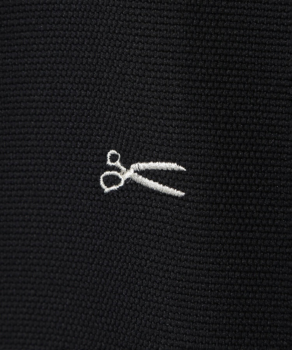 MEN'S BIGI 【DENHAM×MENS BIGI】スタンドニットジップブルゾン ブラック