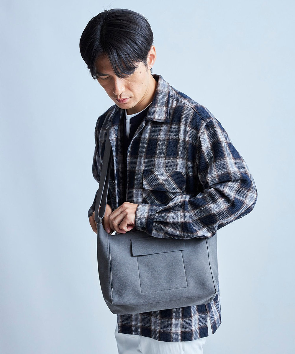 UNION STATION PRO-SPERITYショルダーバッグ グレー