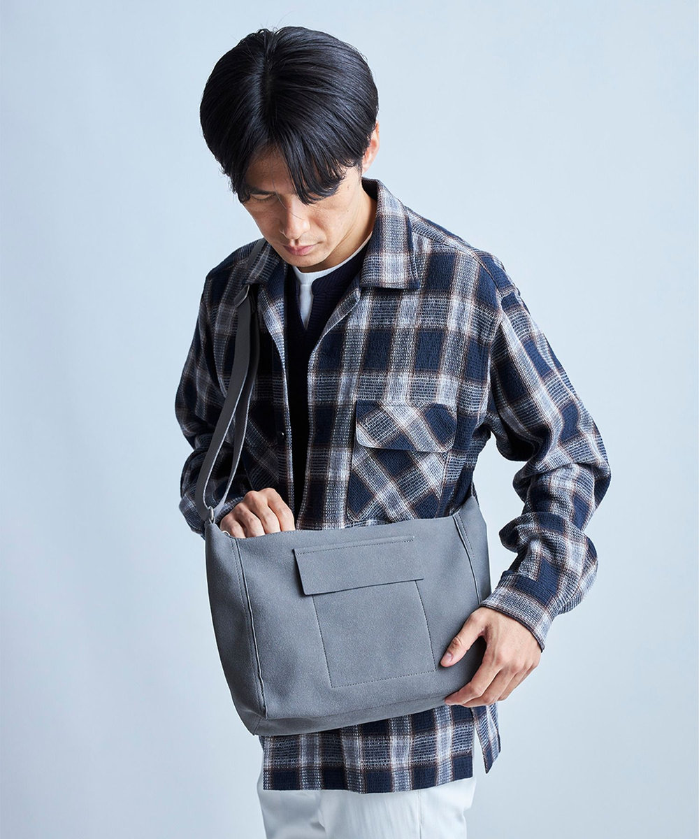UNION STATION PRO-SPERITYショルダーバッグ グレー