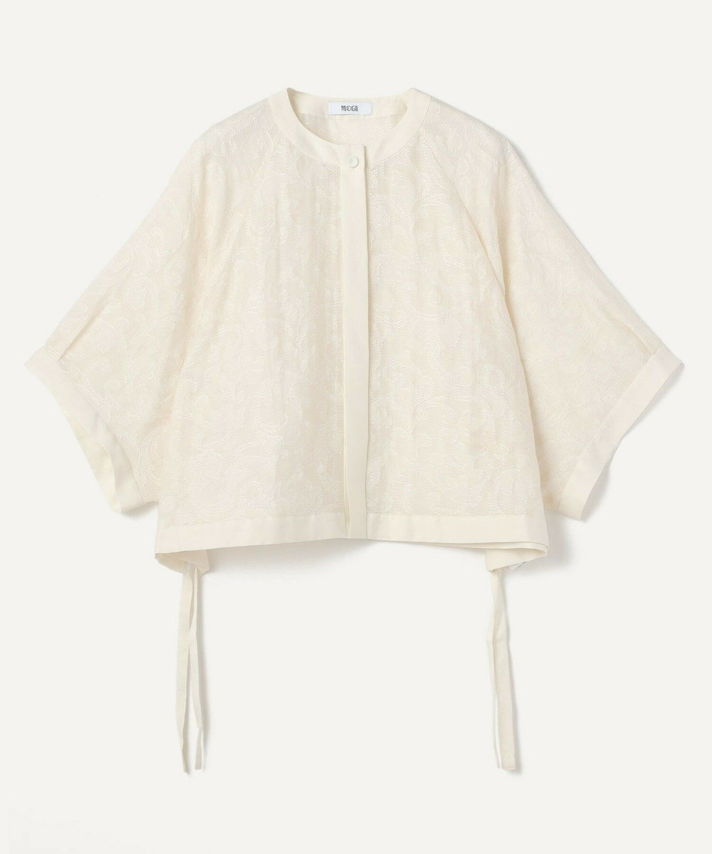 MOGA Collection MOGA Collection　シアージャガード2WAYブラウス オフホワイト