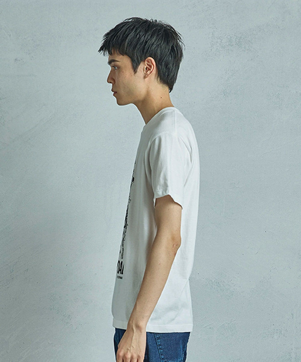 MEN'S BIGI 【THE CULTURE CODE x Klaus Voormann x MEN'S BIGI 】 別注プリントTシャツ＜Abbey Road＞ ホワイト