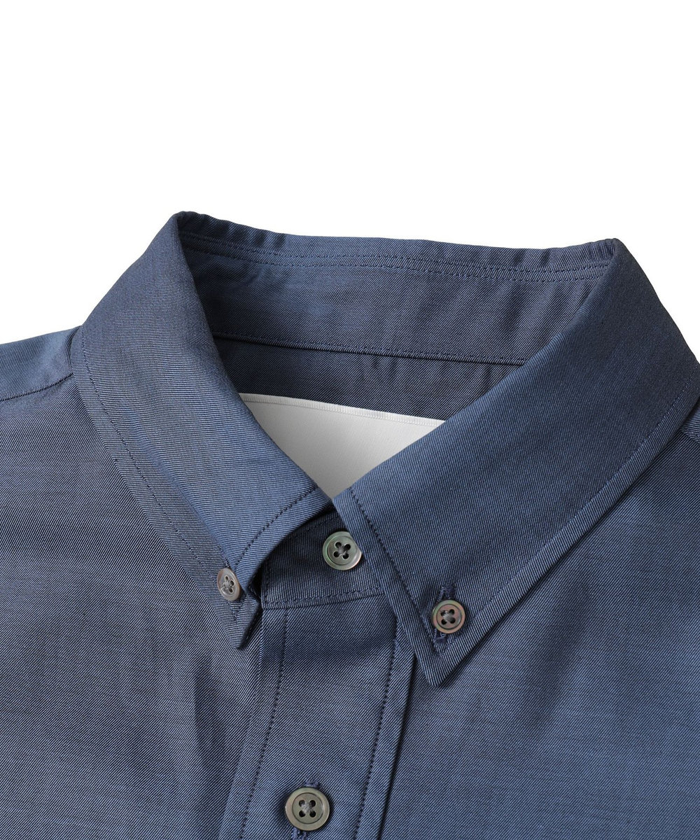1er Arrondissement ＜TICCA（ティッカ）＞別注ショートボタンダウンシャツ ネイビー