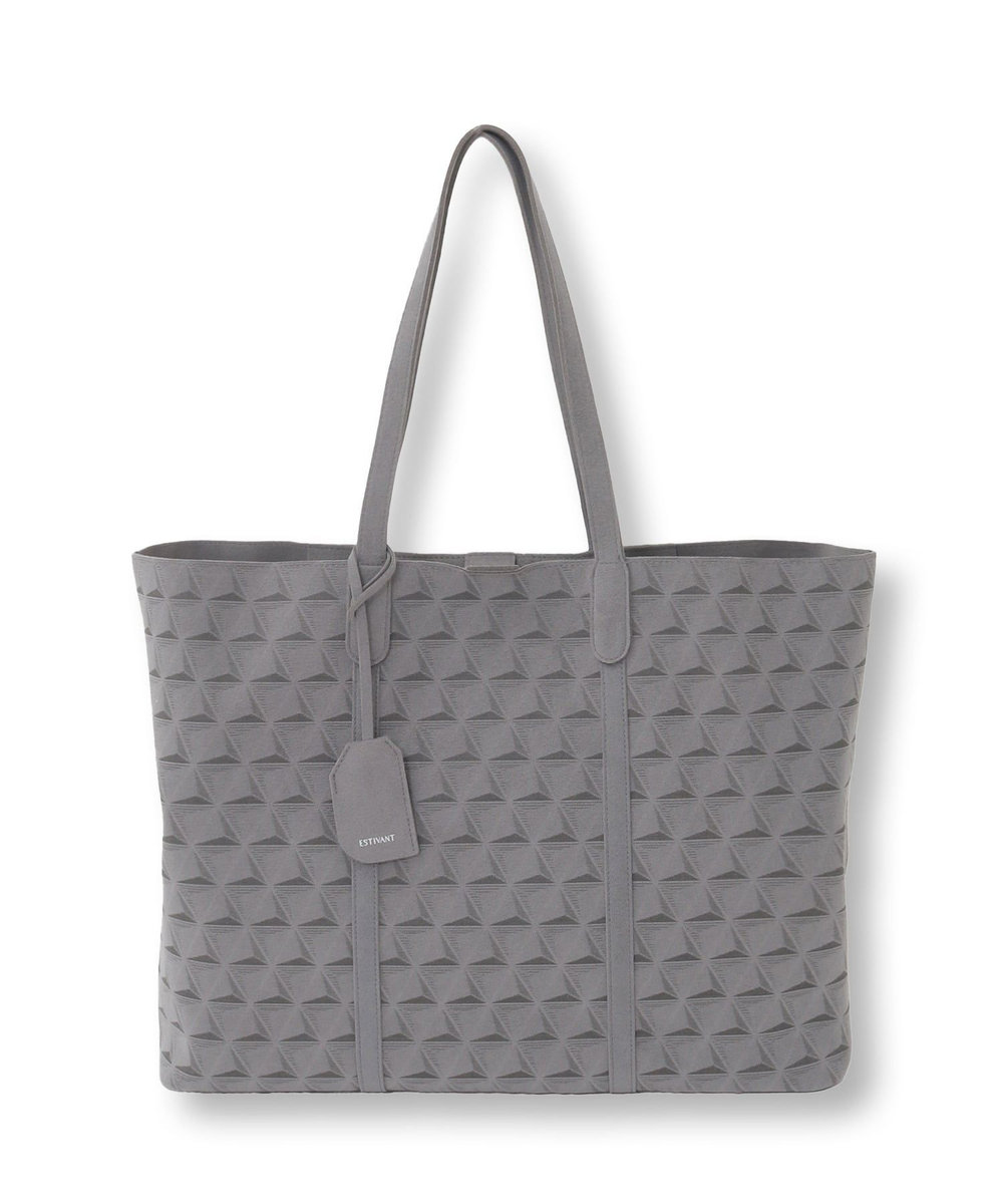MEN'S BIGI 【Estivant/エスティバン】Tote Bag Medium / ウルトラスエード トートバッグ ミディアム ダークグレー