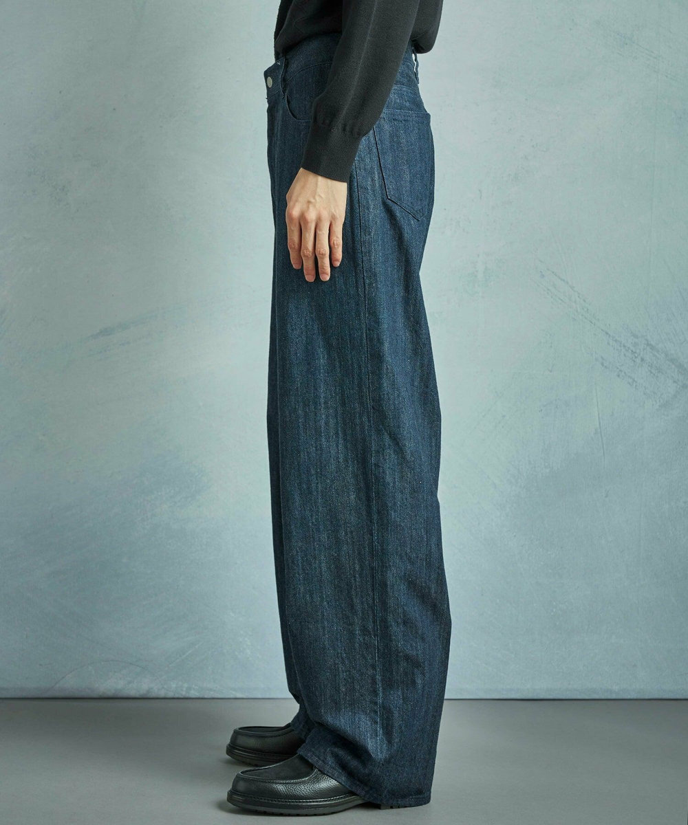 MEN'S BIGI 【50th Anniv . 菊池武夫】SLUB SELVEDGE DENIM ネイビー