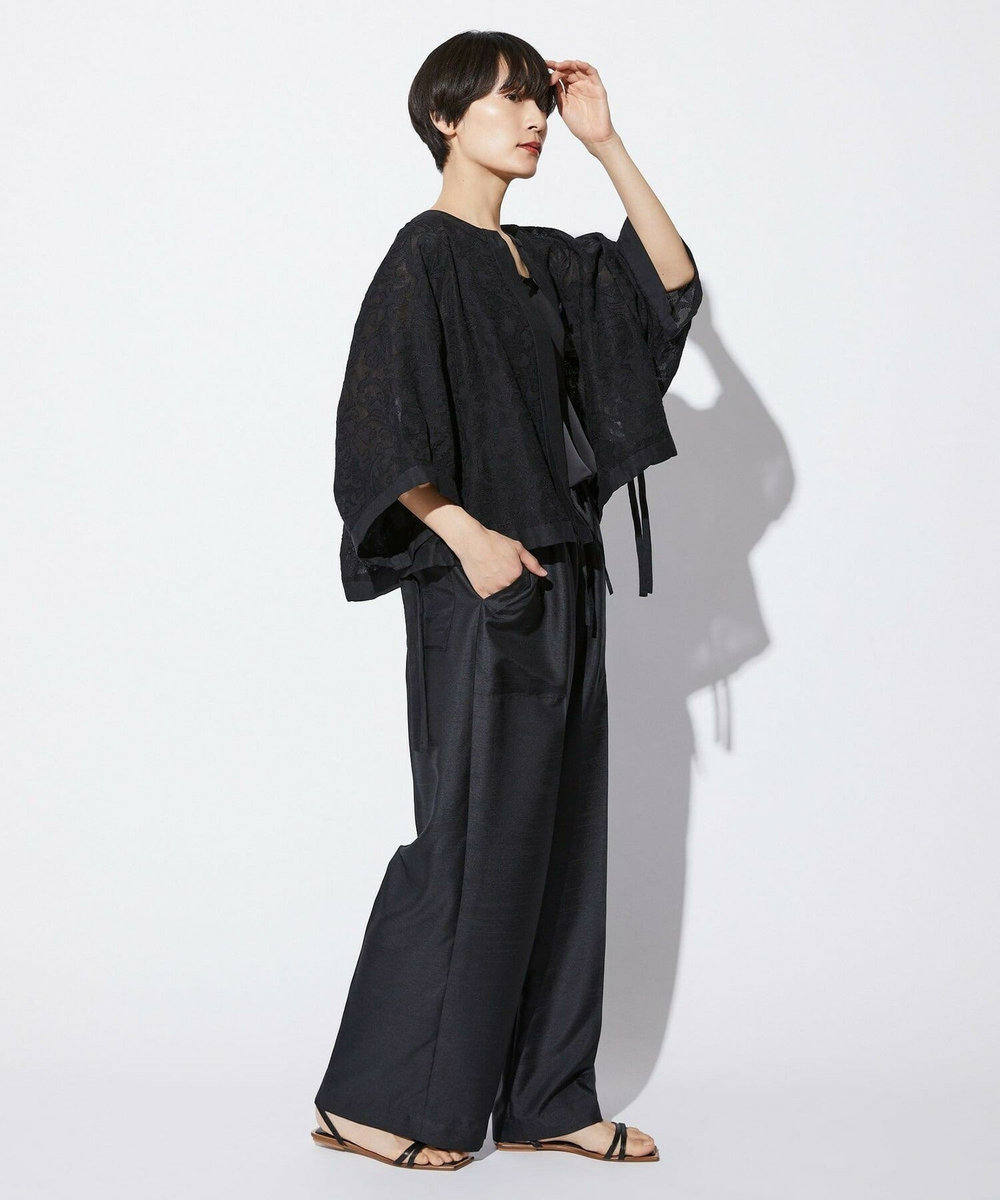 MOGA Collection MOGA Collection　シアージャガード2WAYブラウス ブラック