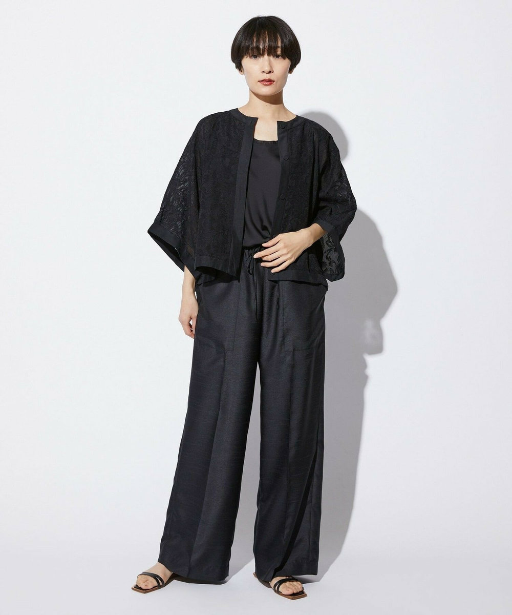 MOGA Collection MOGA Collection　シアージャガード2WAYブラウス ブラック