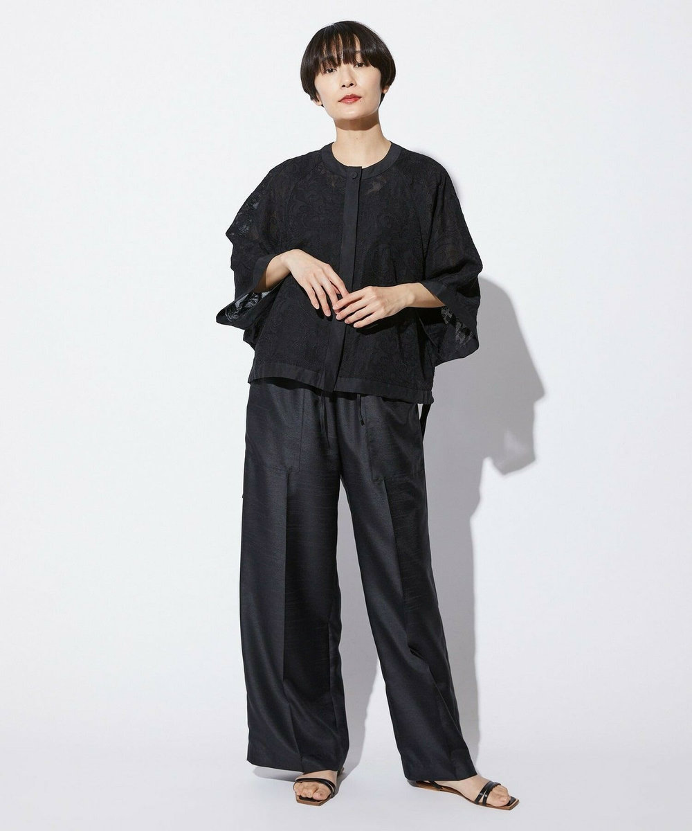 MOGA Collection MOGA Collection　シアージャガード2WAYブラウス ブラック