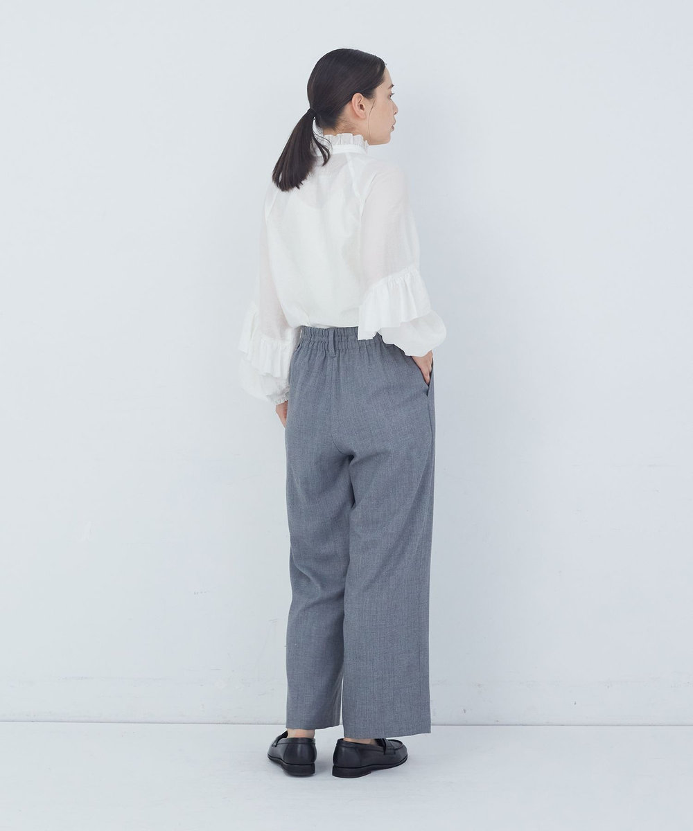 ADIEU TRISTESSE TWビエラパンツ グレー