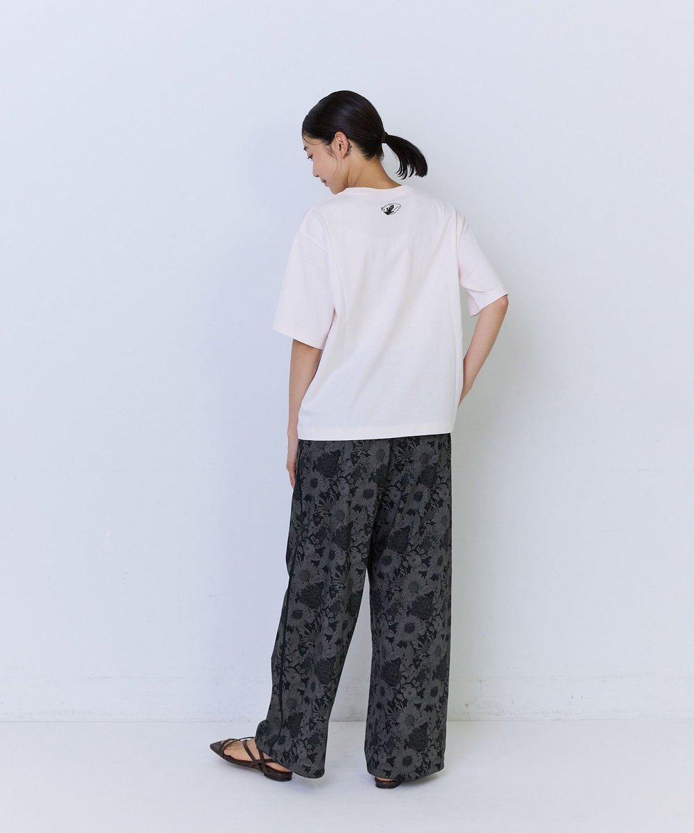 ADIEU TRISTESSE 杉本さなえさん コラボTシャツ ピンク