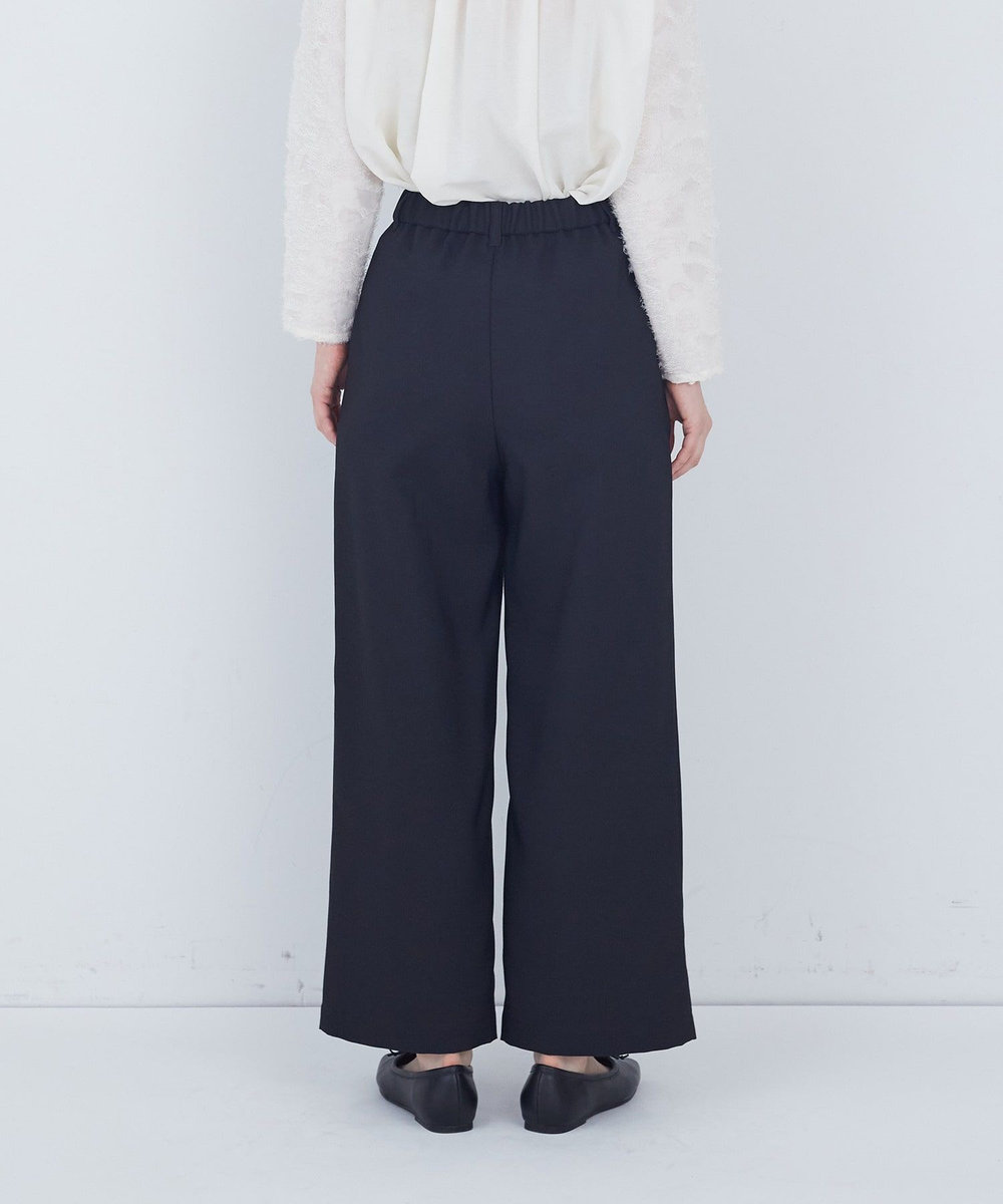 ADIEU TRISTESSE タックストレートパンツ ブラック