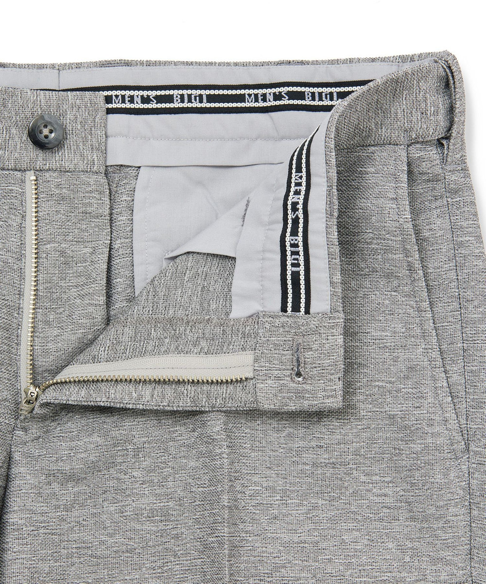 MEN'S BIGI 【ACTIVE TAILOR】カラミメッシュストレッチパンツ＜軽量/通気性/ストレッチ＞ グレー