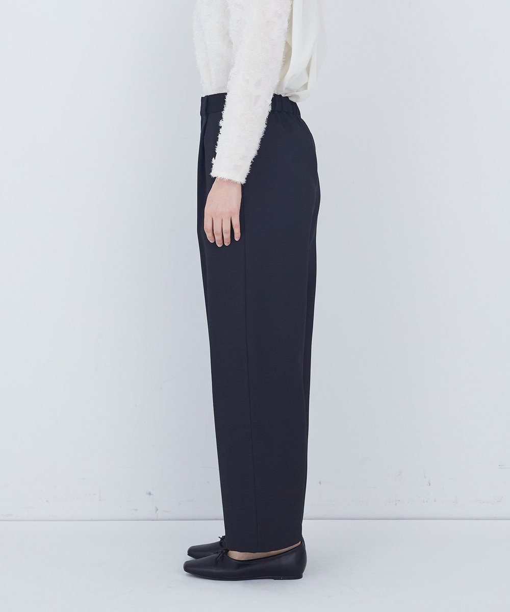 ADIEU TRISTESSE タックストレートパンツ ブラック