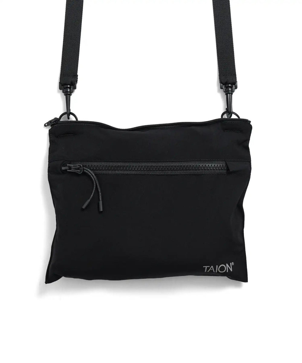 UNION STATION TAION　BASIC STORAGE T-SH TAPE LOGO ブラック