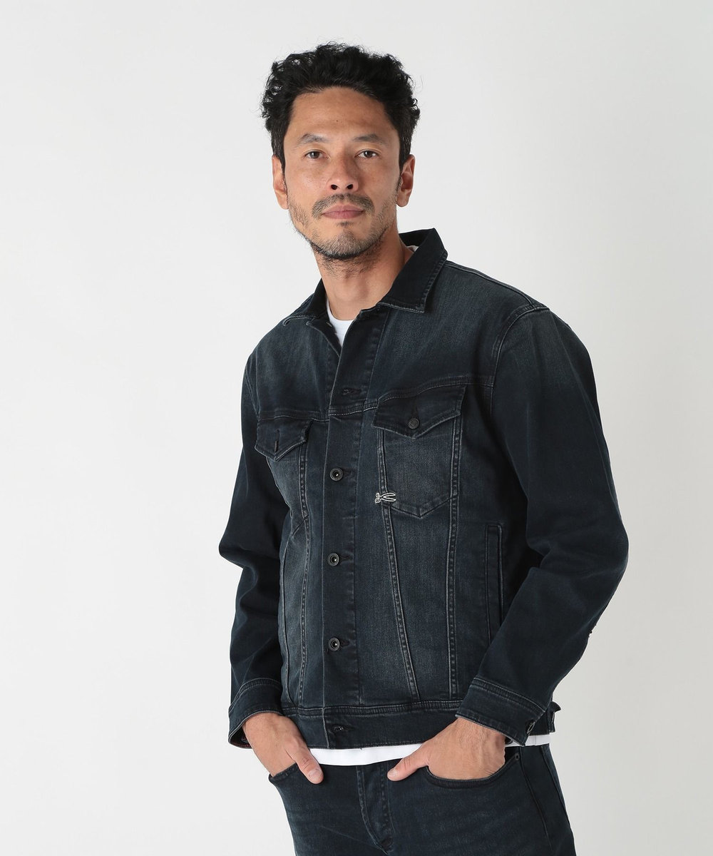 MEN'S BIGI 【DENHAM/デンハム】FREE MOVE デニムジャケット ネイビー