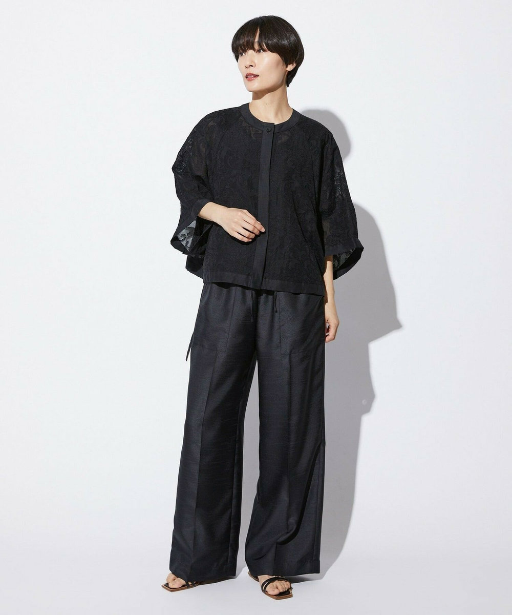 MOGA Collection MOGA Collection　シアージャガード2WAYブラウス ブラック