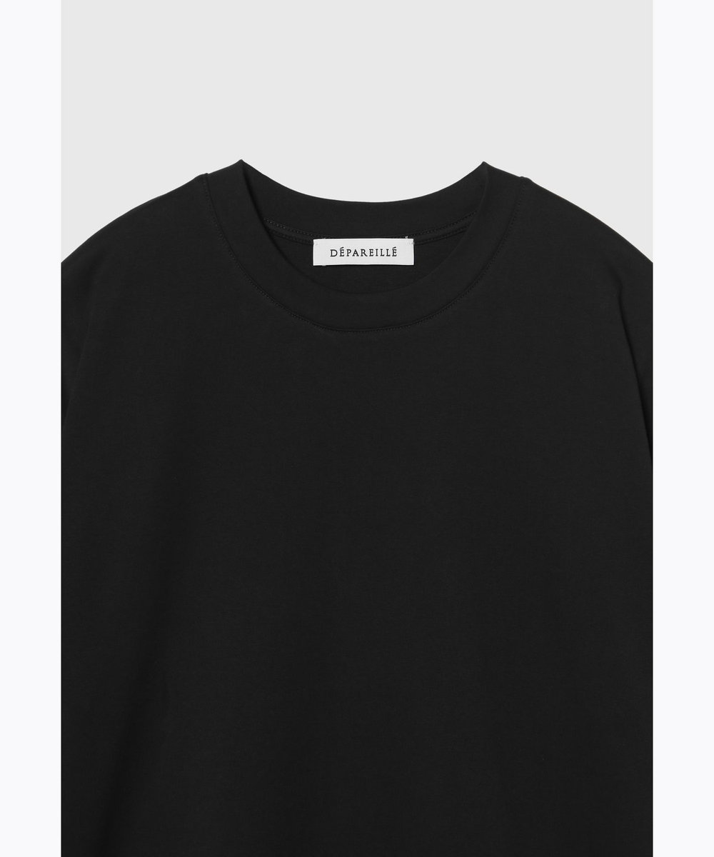 DÉPAREILLÉ SMOOTH BIG T SHIRT / スムースビッグTシャツ ブラック