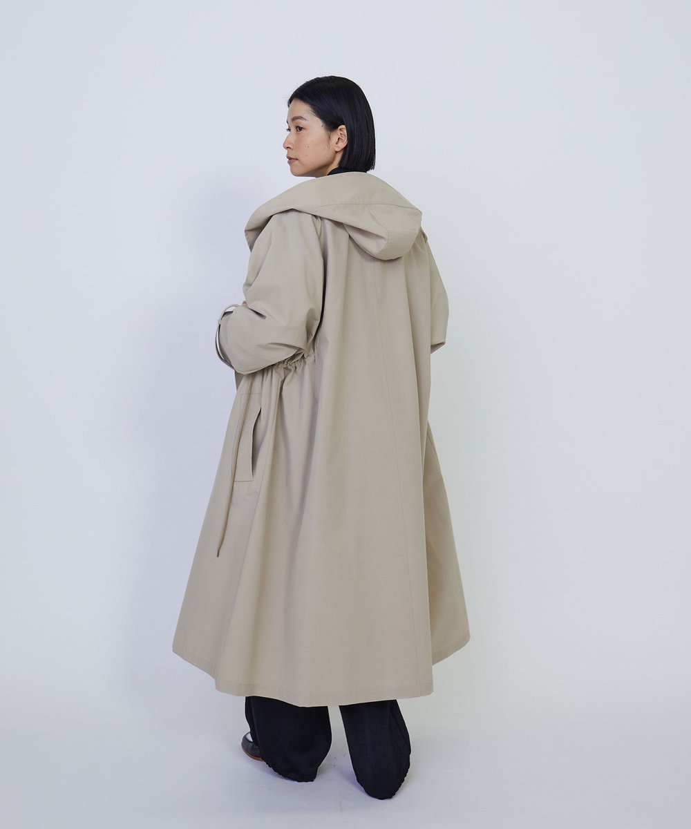 1er Arrondissement ＜VACHEMENT×1er Arrondissement＞シェルタフタトレンチコート ベージュ