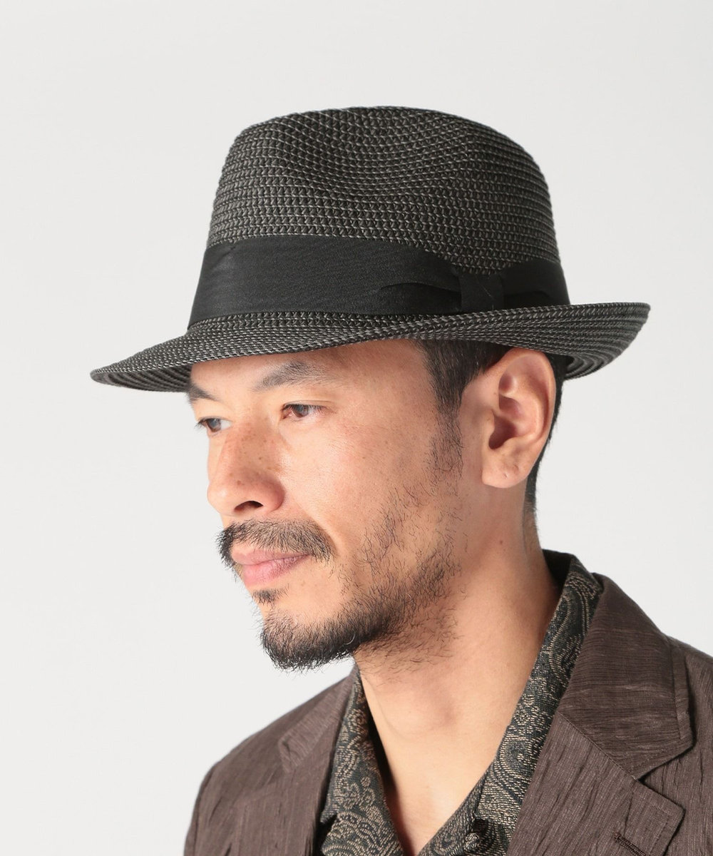 MEN'S BIGI PAPER FOLDING HAT ブラック