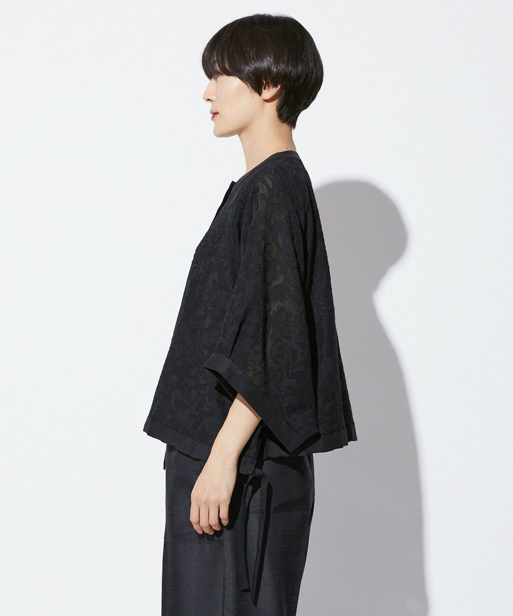 MOGA Collection MOGA Collection　シアージャガード2WAYブラウス ブラック