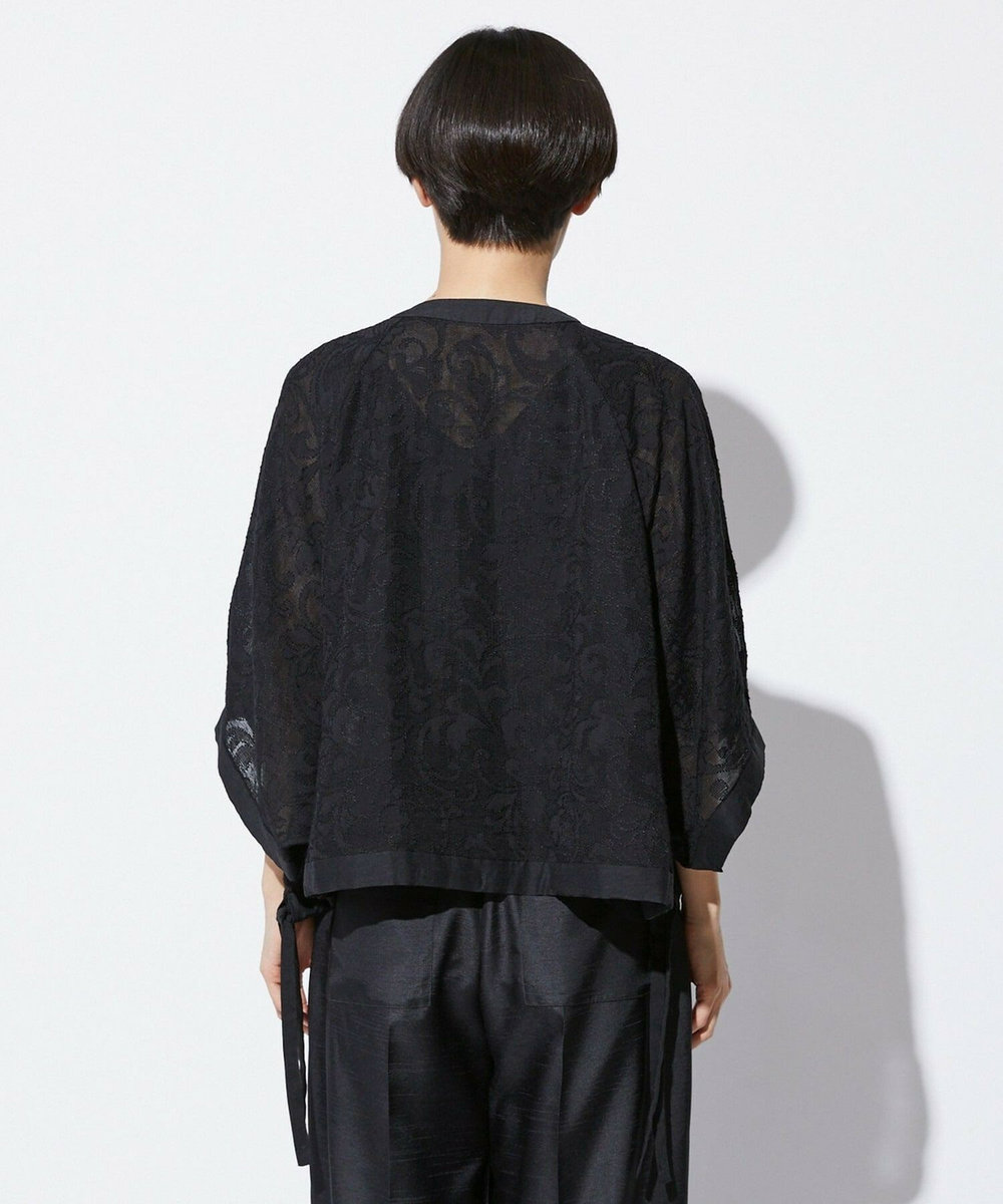 MOGA Collection MOGA Collection　シアージャガード2WAYブラウス ブラック
