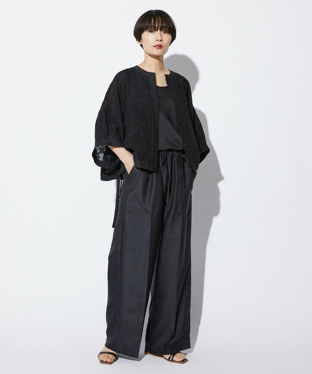 MOGA Collection MOGA Collection　シアージャガード2WAYブラウス ブラック
