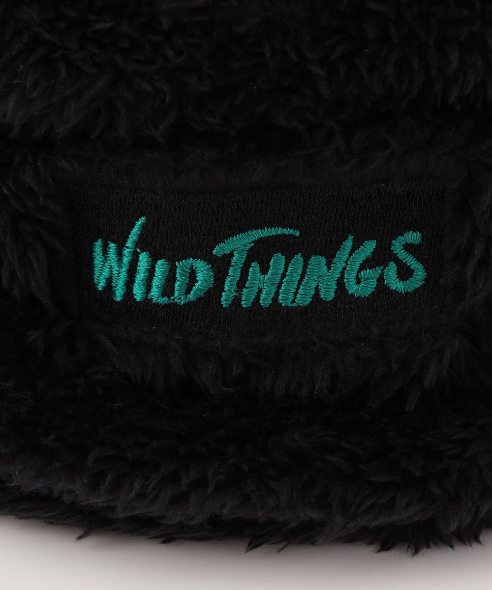 FRAPBOIS FRAPBOIS×WILD THINGS シャギーフリースバラクラバ ブラック