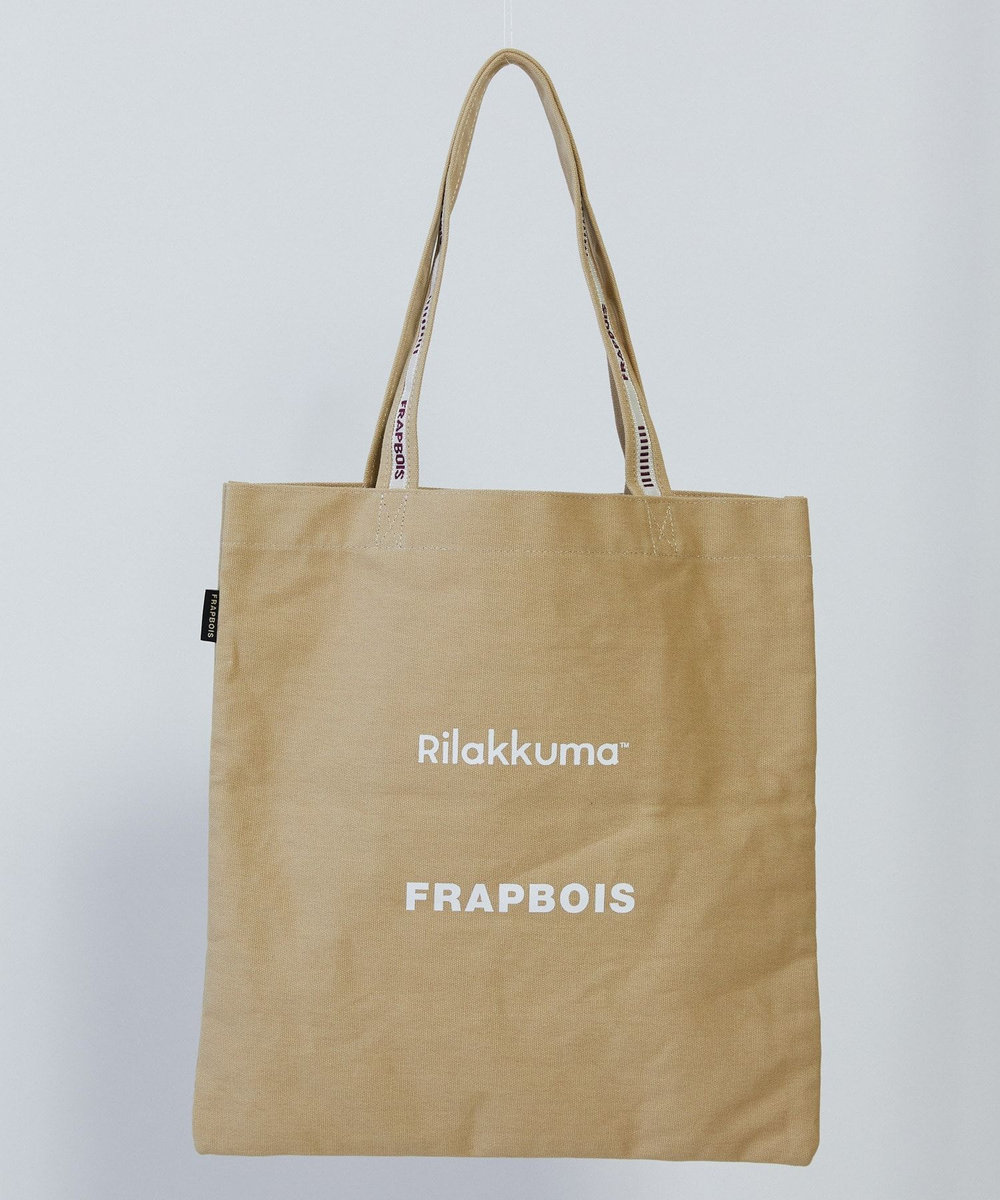FRAPBOIS Rilakkuma ロゴトート ベージュ