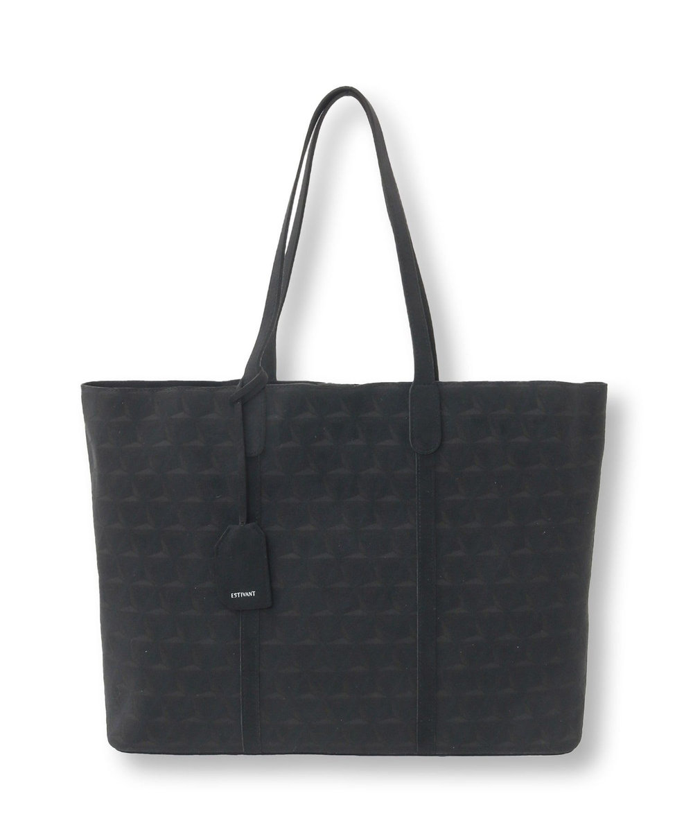 MEN'S BIGI 【Estivant/エスティバン】Tote Bag Medium / ウルトラスエード トートバッグ ミディアム ブラック