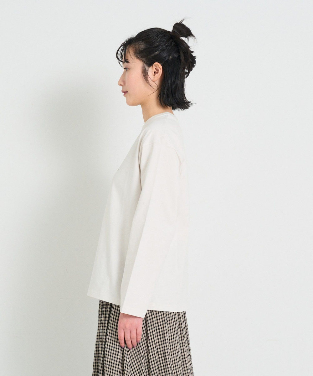 congés payés ADIEU TRISTESSE ichiro yamaguchi.長袖Tシャツ ライトグレー
