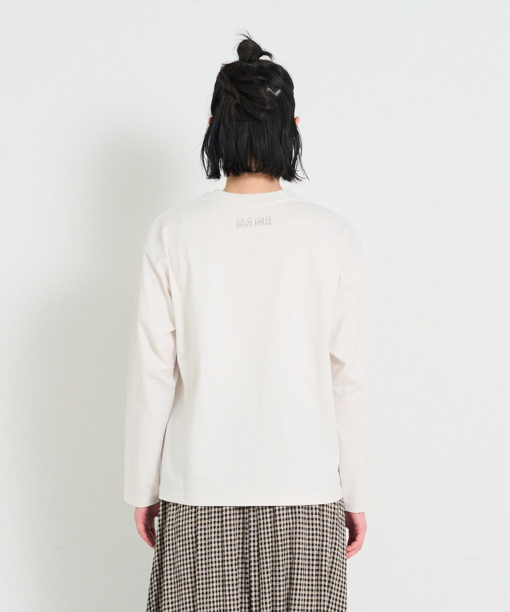 congés payés ADIEU TRISTESSE ichiro yamaguchi.長袖Tシャツ ライトグレー