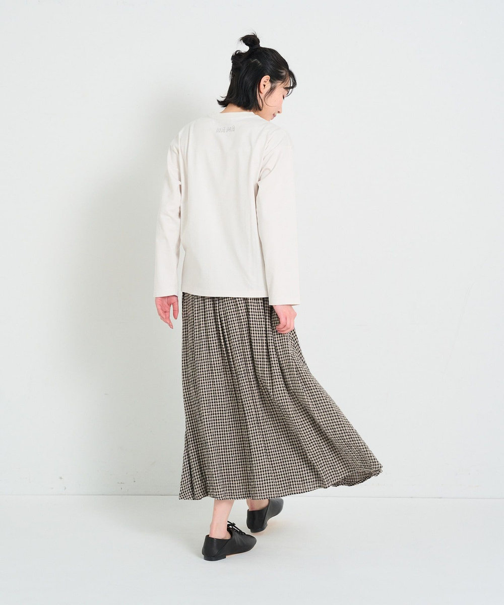 congés payés ADIEU TRISTESSE ichiro yamaguchi.長袖Tシャツ ライトグレー