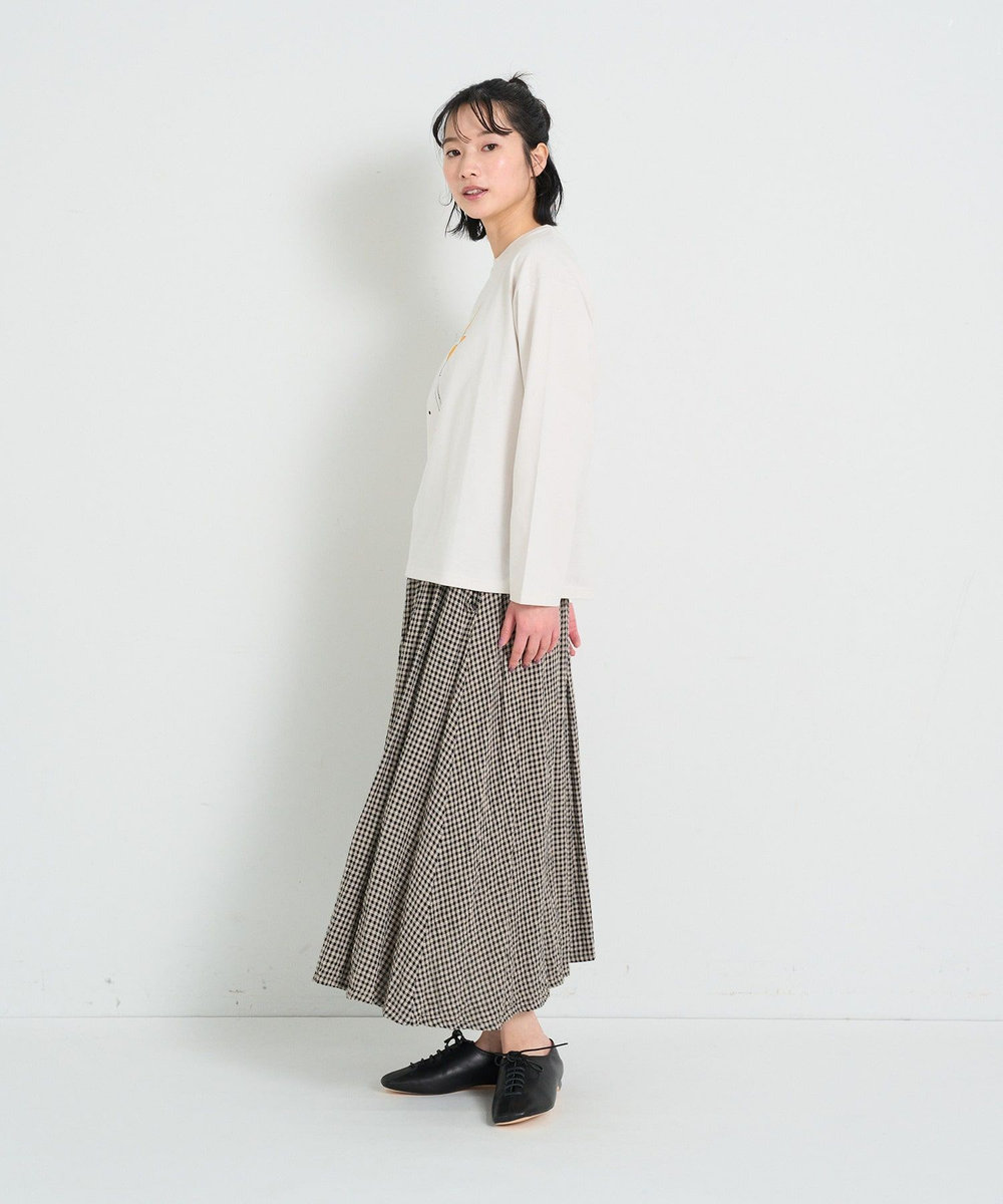 congés payés ADIEU TRISTESSE ichiro yamaguchi.長袖Tシャツ ライトグレー