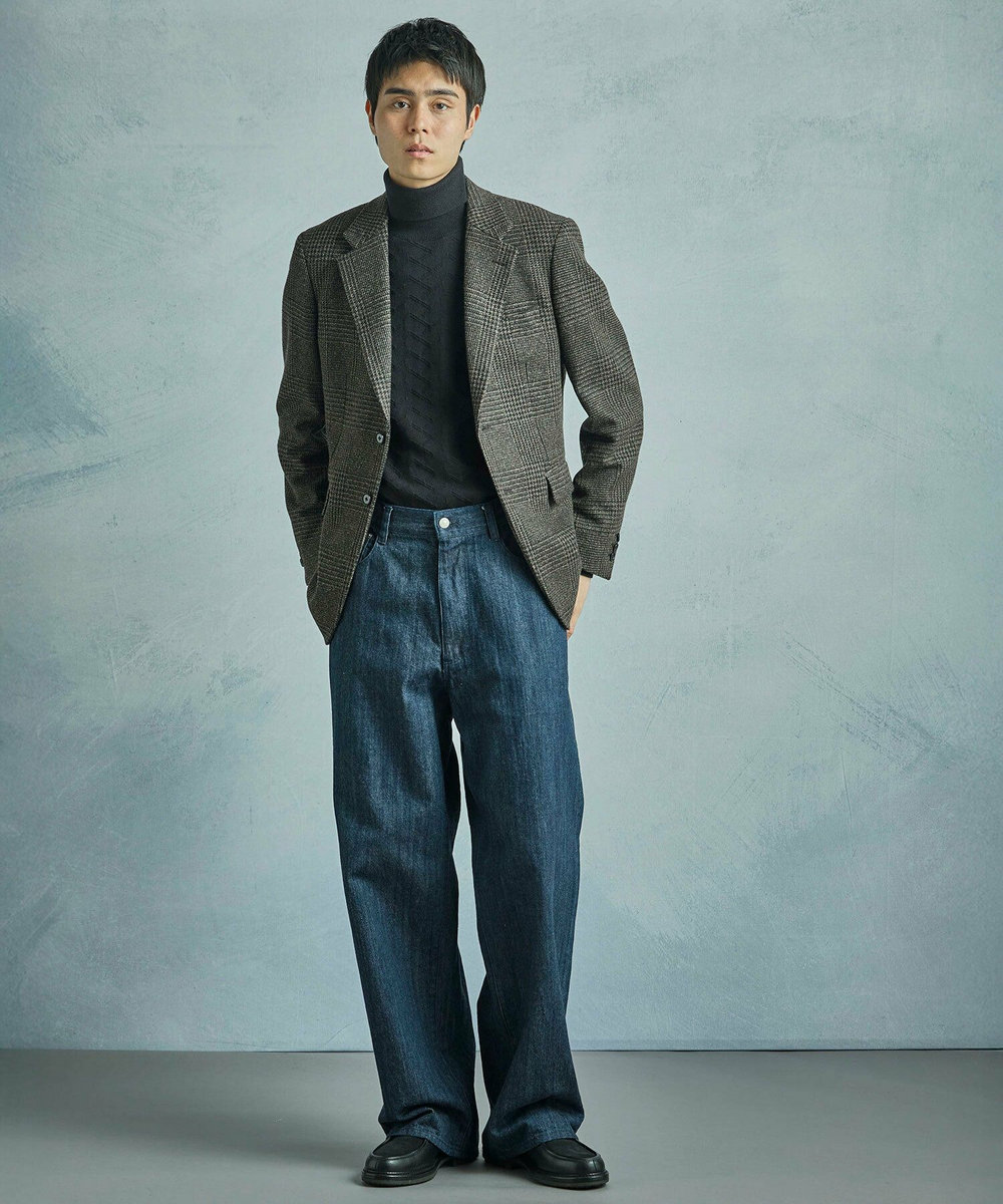 MEN'S BIGI 【50th Anniv . 菊池武夫】SLUB SELVEDGE DENIM ネイビー