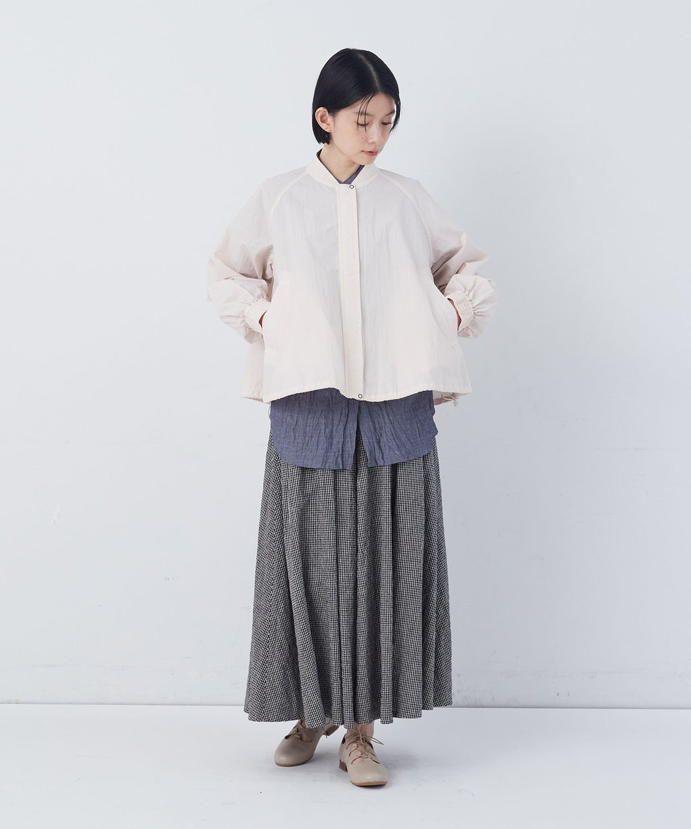 congés payés ADIEU TRISTESSE 【FAVE】タックAラインスカート ブルー系その他