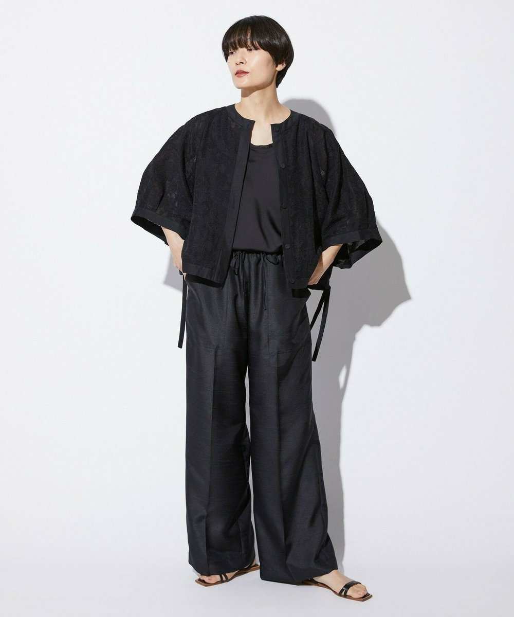 MOGA Collection MOGA Collection　シアージャガード2WAYブラウス ブラック