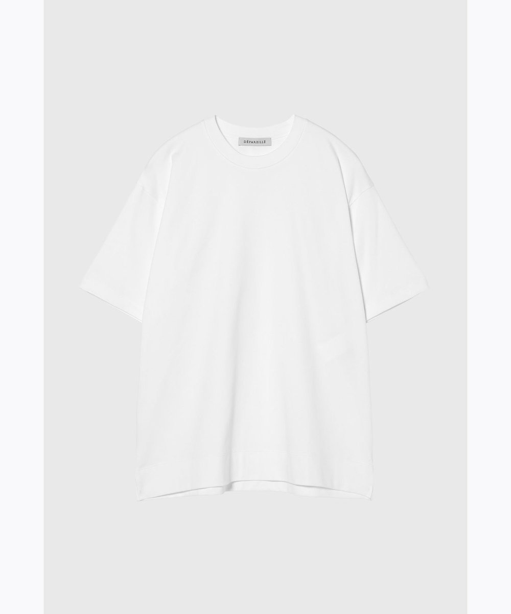 DÉPAREILLÉ SMOOTH BIG T SHIRT / スムースビッグTシャツ オフホワイト