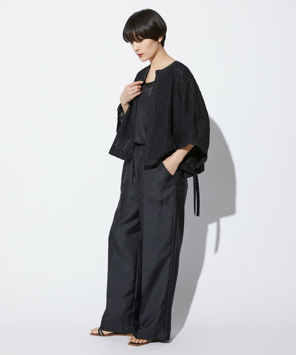 MOGA Collection MOGA Collection　シアージャガード2WAYブラウス ブラック