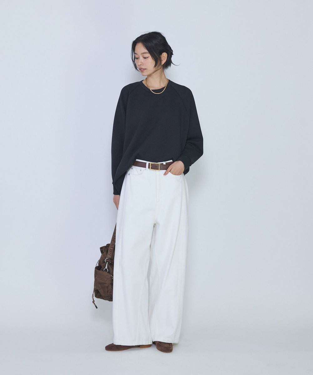 1er Arrondissement エアリーダンボールポンチョトップス ブラック