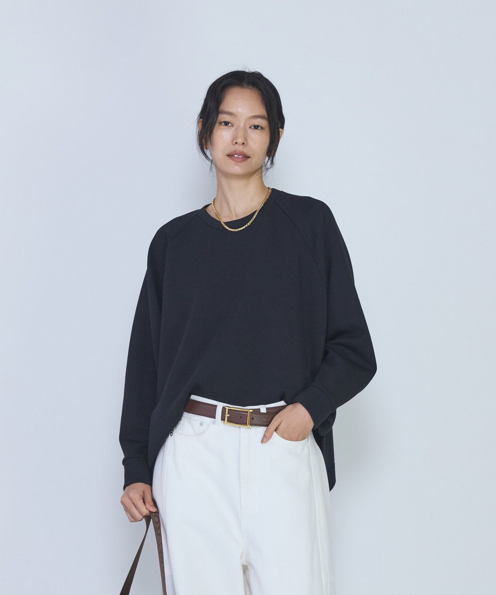1er Arrondissement エアリーダンボールポンチョトップス ブラック