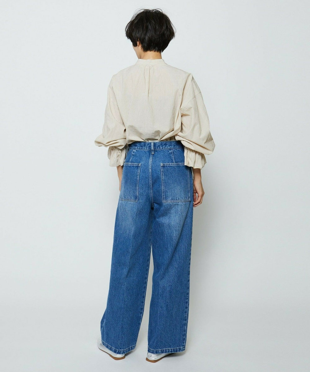 feerique feerique コードボイルラッセルブラウス ベージュ
