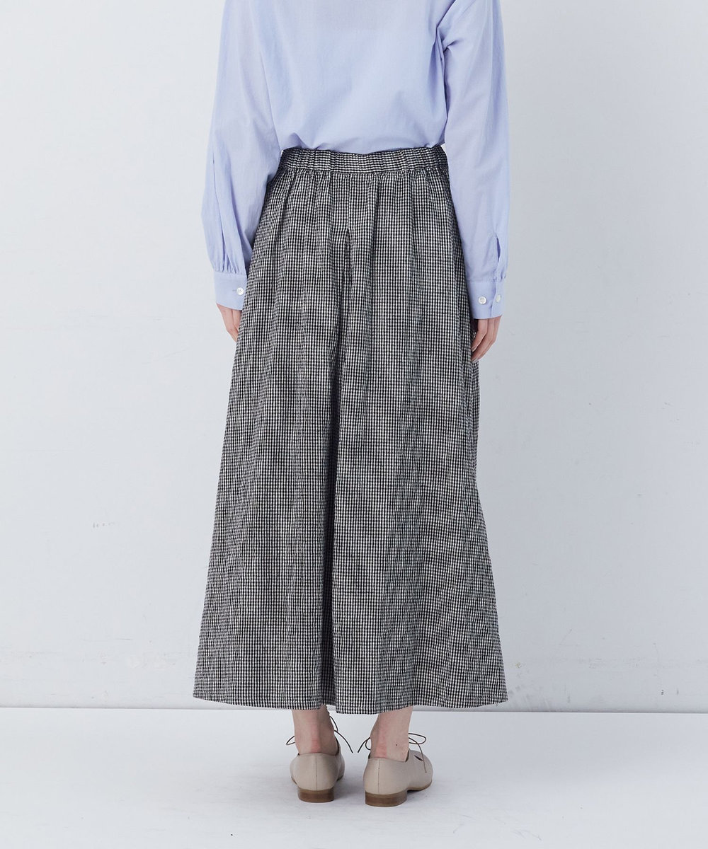 congés payés ADIEU TRISTESSE 【FAVE】タックAラインスカート ブルー系その他