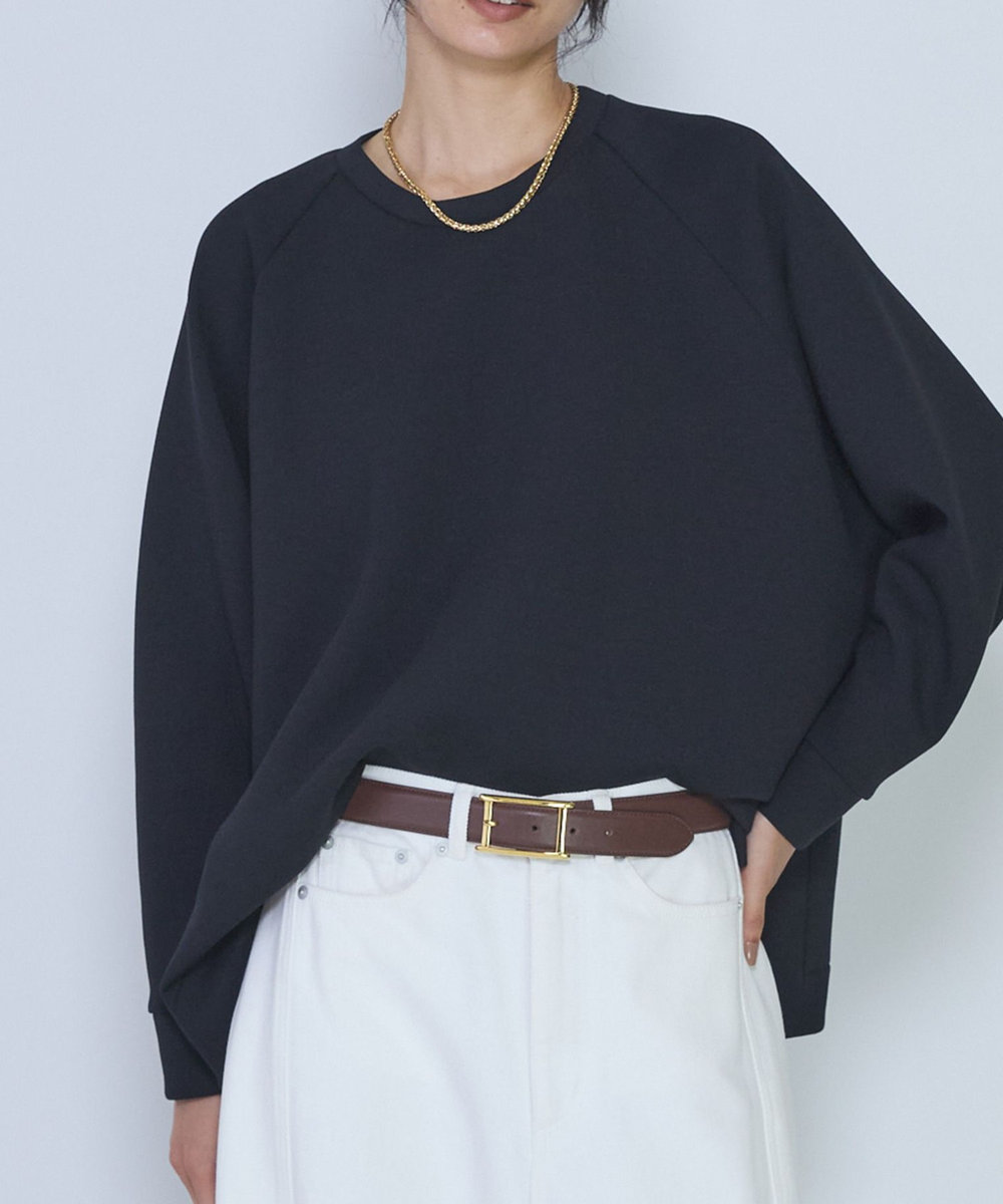 1er Arrondissement エアリーダンボールポンチョトップス ブラック