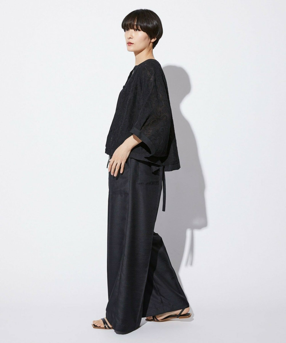 MOGA Collection MOGA Collection　シアージャガード2WAYブラウス ブラック