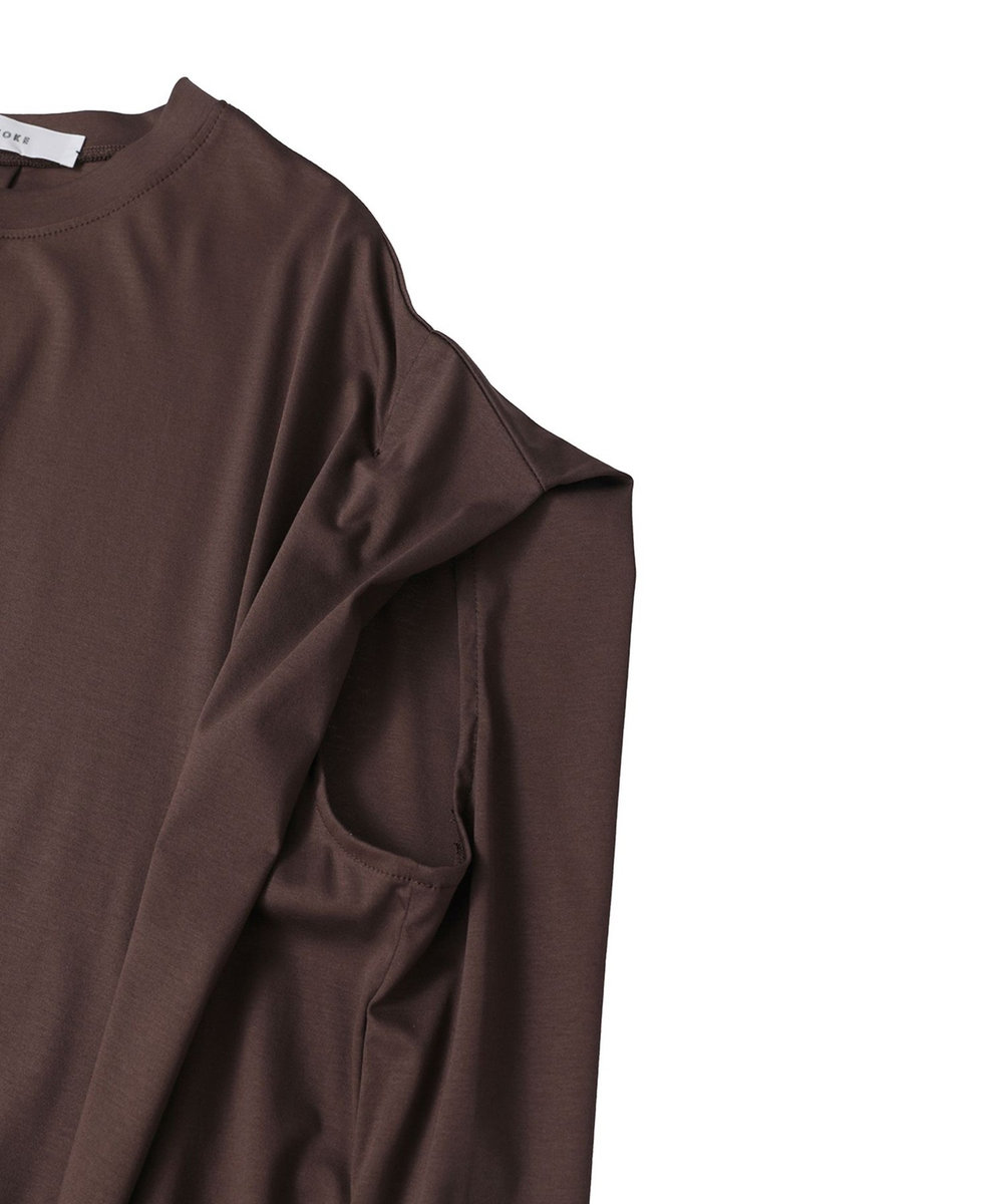 1er Arrondissement 【WEB限定】＜COTHEBISMOKE (コグ ザ ビッグ スモーク)＞“JOHANNA" ドレス ブラウン