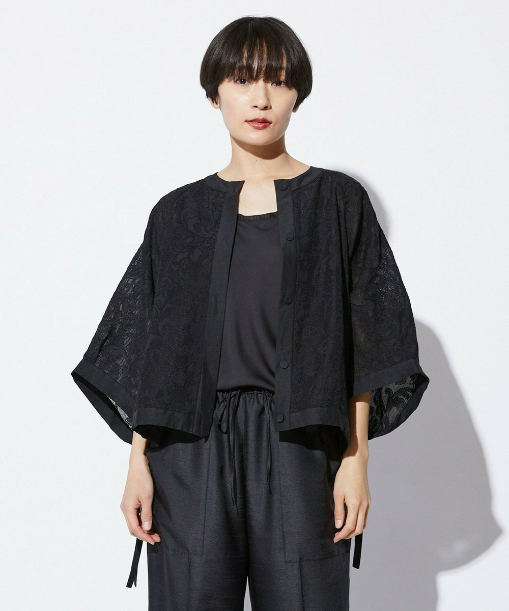 MOGA Collection MOGA Collection　シアージャガード2WAYブラウス ブラック