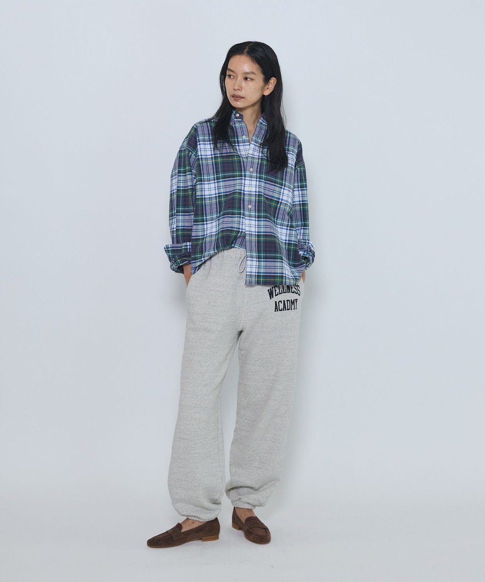 1er Arrondissement ＜INSCRIRE/アンスクリア＞"Sweat Pants"スウェットパンツ ライトグレー