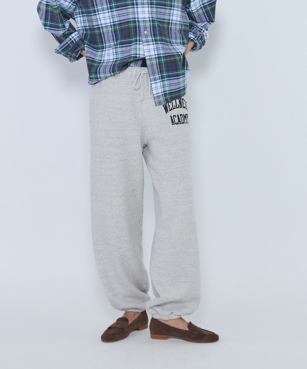 1er Arrondissement ＜INSCRIRE/アンスクリア＞"Sweat Pants"スウェットパンツ ライトグレー