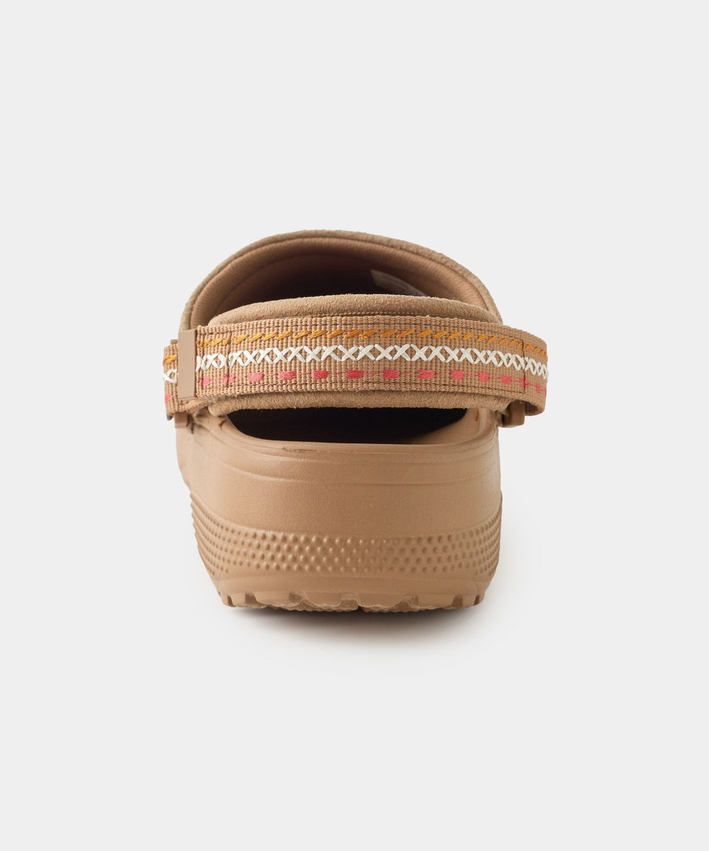 UNION STATION CROCS CRAFTEDVEGAN SUEDE STITCH ベージュ