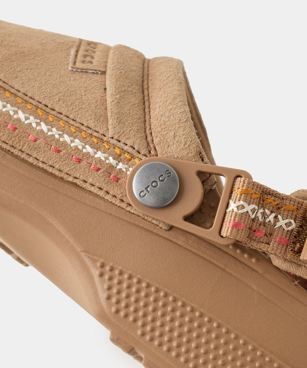 UNION STATION CROCS CRAFTEDVEGAN SUEDE STITCH ベージュ
