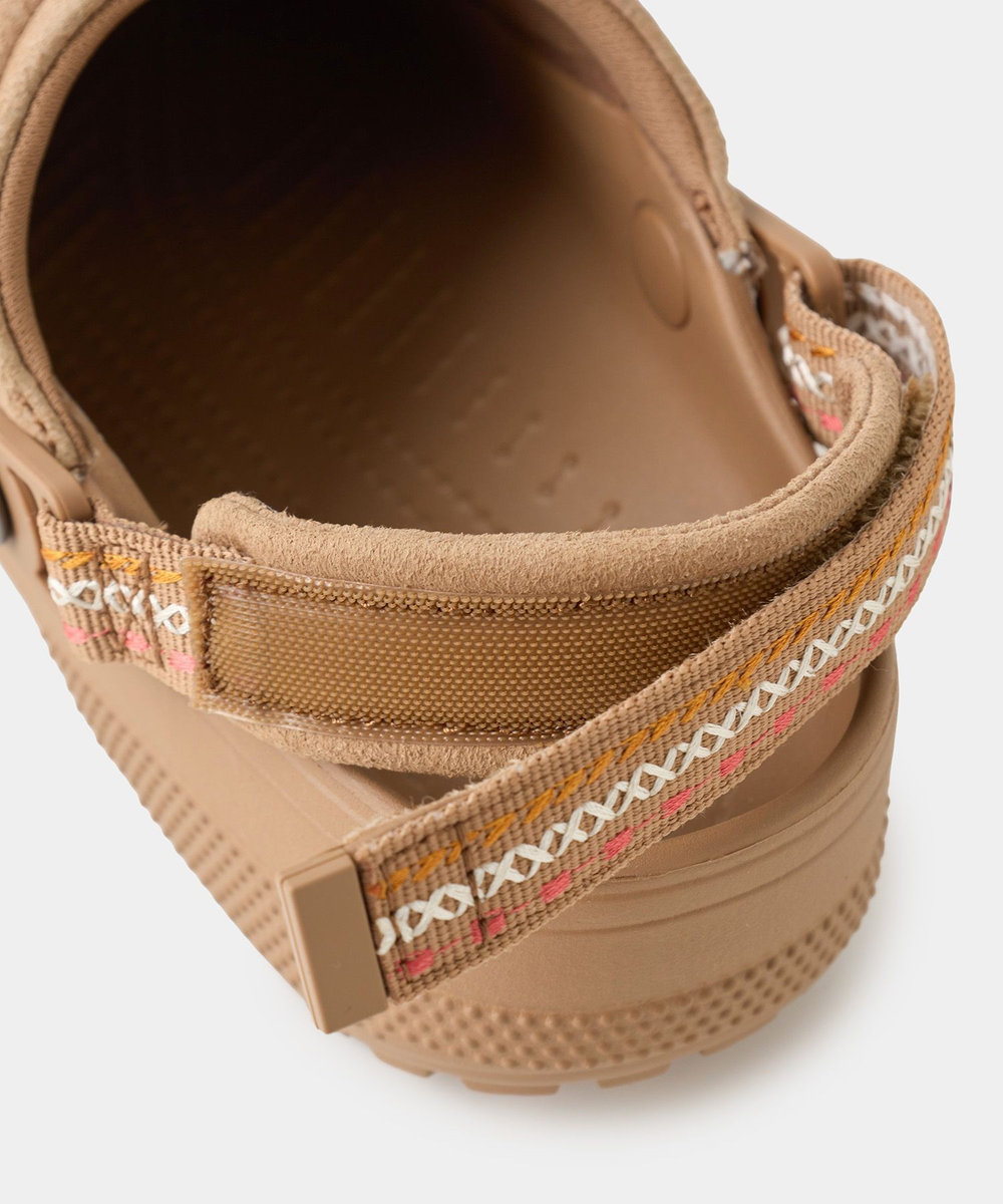 UNION STATION CROCS CRAFTEDVEGAN SUEDE STITCH ベージュ